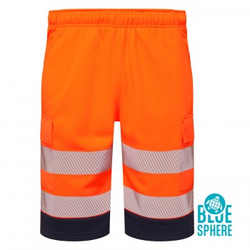 Essentials Hi-Vis Eco CottonCool Orange Shorts